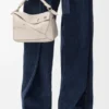 Bolso pequeño Panta Puzzle en piel de becerro brillante Bolso pequeño Panta Puzzle en piel de becerro brillante