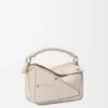 Bolso pequeño Panta Puzzle en piel de becerro brillante Bolso pequeño Panta Puzzle en piel de becerro brillante