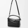 Bolso pequeño Panta Puzzle en piel de becerro brillante Bolso pequeño Panta Puzzle en piel de becerro brillante