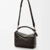 Bolso pequeño Panta Puzzle en piel de becerro brillante Bolso pequeño Panta Puzzle en piel de becerro brillante