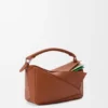 Bolso pequeño «Puzzle» en capas de piel de becerro clásica Bolso pequeño «Puzzle» en capas de piel de becerro clásica