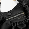 Bolso pequeño «Squeeze» en piel de cordero napa suave