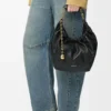 Bolso pequeño «Squeeze» en piel de cordero napa suave