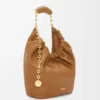 Bolso pequeño «Squeeze» en piel de cordero napa suave