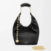 Bolso pequeño «Squeeze» en piel de cordero napa suave