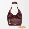 Bolso pequeño «Squeeze» en piel de cordero napa suave