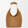 Bolso pequeño «Squeeze» en piel de cordero napa suave