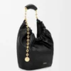 Bolso pequeño «Squeeze» en piel de cordero napa suave