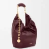 Bolso pequeño «Squeeze» en piel de cordero napa suave