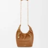 Bolso pequeño «Squeeze» en piel de cordero napa suave