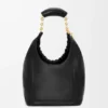 Bolso pequeño «Squeeze» en piel de cordero napa suave