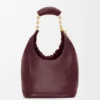 Bolso pequeño «Squeeze» en piel de cordero napa suave