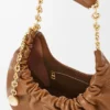Bolso pequeño «Squeeze» en piel de cordero napa suave