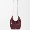 Bolso pequeño «Squeeze» en piel de cordero napa suave