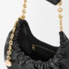 Bolso pequeño «Squeeze» en piel de cordero napa suave