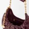 Bolso pequeño «Squeeze» en piel de cordero napa suave