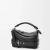 Bolso Puzzle Biker pequeño en piel de becerro brillante