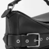 Bolso Puzzle Biker pequeño en piel de becerro brillante