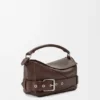 Bolso Puzzle Biker pequeño en piel de becerro brillante