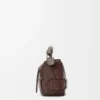 Bolso Puzzle Biker pequeño en piel de becerro brillante