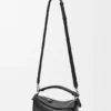 Bolso Puzzle Biker pequeño en piel de becerro brillante