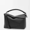 Bolso Puzzle Edge grande en piel de becerro granulada Bolso Puzzle Edge grande en piel de becerro granulada