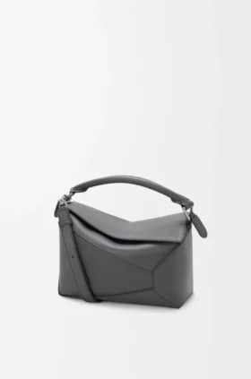 Bolso Puzzle Edge pequeño en piel de becerro clásica