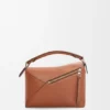 Bolso Puzzle Edge pequeño en piel de becerro clásica Bolso Puzzle Edge pequeño en piel de becerro clásica