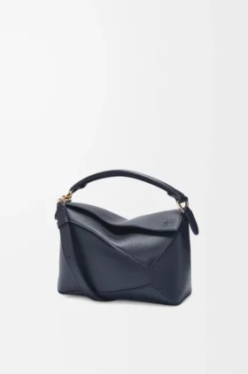 Bolso Puzzle Edge pequeño en piel de becerro de grano suave