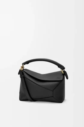 Bolso Puzzle Edge pequeño en piel de becerro de grano suave