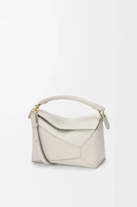 Bolso Puzzle Edge pequeño en piel de becerro de grano suave