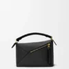 Bolso Puzzle Edge pequeño en piel de becerro de grano suave Bolso Puzzle Edge pequeño en piel de becerro de grano suave
