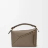 Bolso Puzzle Edge pequeño en piel de becerro de grano suave Bolso Puzzle Edge pequeño en piel de becerro de grano suave
