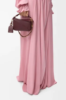 Bolso Puzzle Featherlight mini en piel de cordero napa suave
