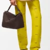 Bolso Puzzle grande en nubuck granulado Bolso Puzzle grande en nubuck granulado