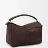 Bolso Puzzle grande en nubuck granulado Bolso Puzzle grande en nubuck granulado
