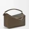 Bolso Puzzle grande en piel de becerro granulada y flexible Bolso Puzzle grande en piel de becerro granulada y flexible