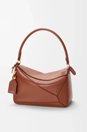 Bolso Puzzle mediano Featherlight en piel de cordero napa