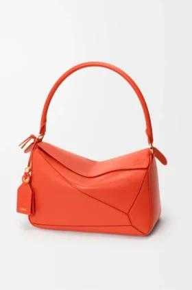 Bolso Puzzle mediano Featherlight en piel de cordero napa