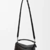 Bolso Puzzle pequeño con flecos en piel de becerro clásica Bolso Puzzle pequeño con flecos en piel de becerro clásica