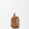 Bolso Puzzle pequeño en piel de becerro clásica y gamuza Bolso Puzzle pequeño en piel de becerro clásica y gamuza