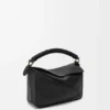 Bolso Puzzle pequeño en piel de becerro lisa y piel de cordero napa Bolso Puzzle pequeño en piel de becerro lisa y piel de cordero napa