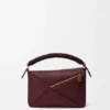 Bolso Puzzle pequeño en piel de becerro lisa y piel de cordero napa Bolso Puzzle pequeño en piel de becerro lisa y piel de cordero napa