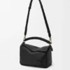 Bolso Puzzle pequeño en piel de becerro lisa y piel de cordero napa Bolso Puzzle pequeño en piel de becerro lisa y piel de cordero napa