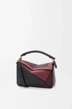 Bolso Puzzle pequeño en piel de becerro napa