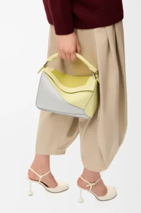 Bolso Puzzle pequeño en piel de becerro napa