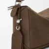 Bolso Puzzle pequeño Featherlight en nubuck granulado Bolso Puzzle pequeño Featherlight en nubuck granulado