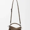 Bolso Puzzle pequeño Featherlight en nubuck granulado Bolso Puzzle pequeño Featherlight en nubuck granulado