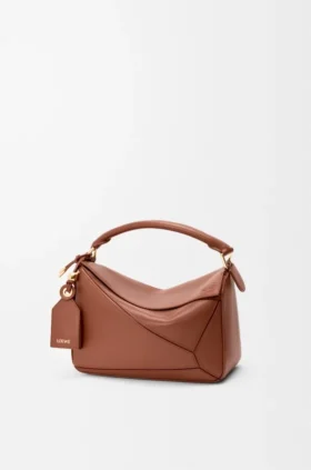 Bolso Puzzle pequeño Featherlight en piel de cordero napa