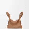 Bolso «Scarf» mini en piel de becerro lisa Bolso «Scarf» mini en piel de becerro lisa
